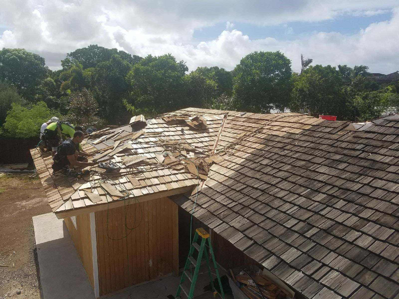 Koki Roofing shake roofing work